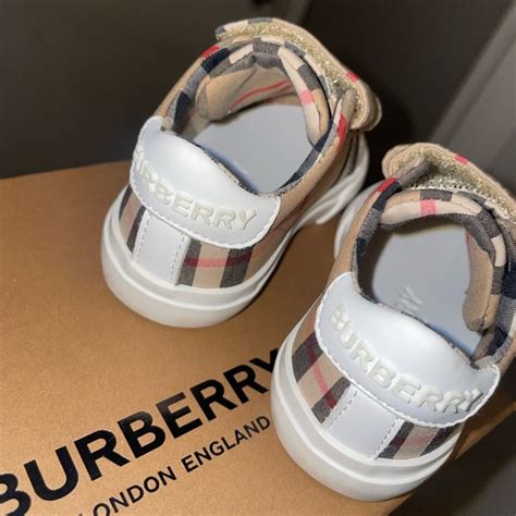 replica burberry baby shoes|authentic burberry sneakers.